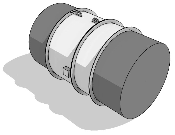 Осевой вентилятор ВО 25-188